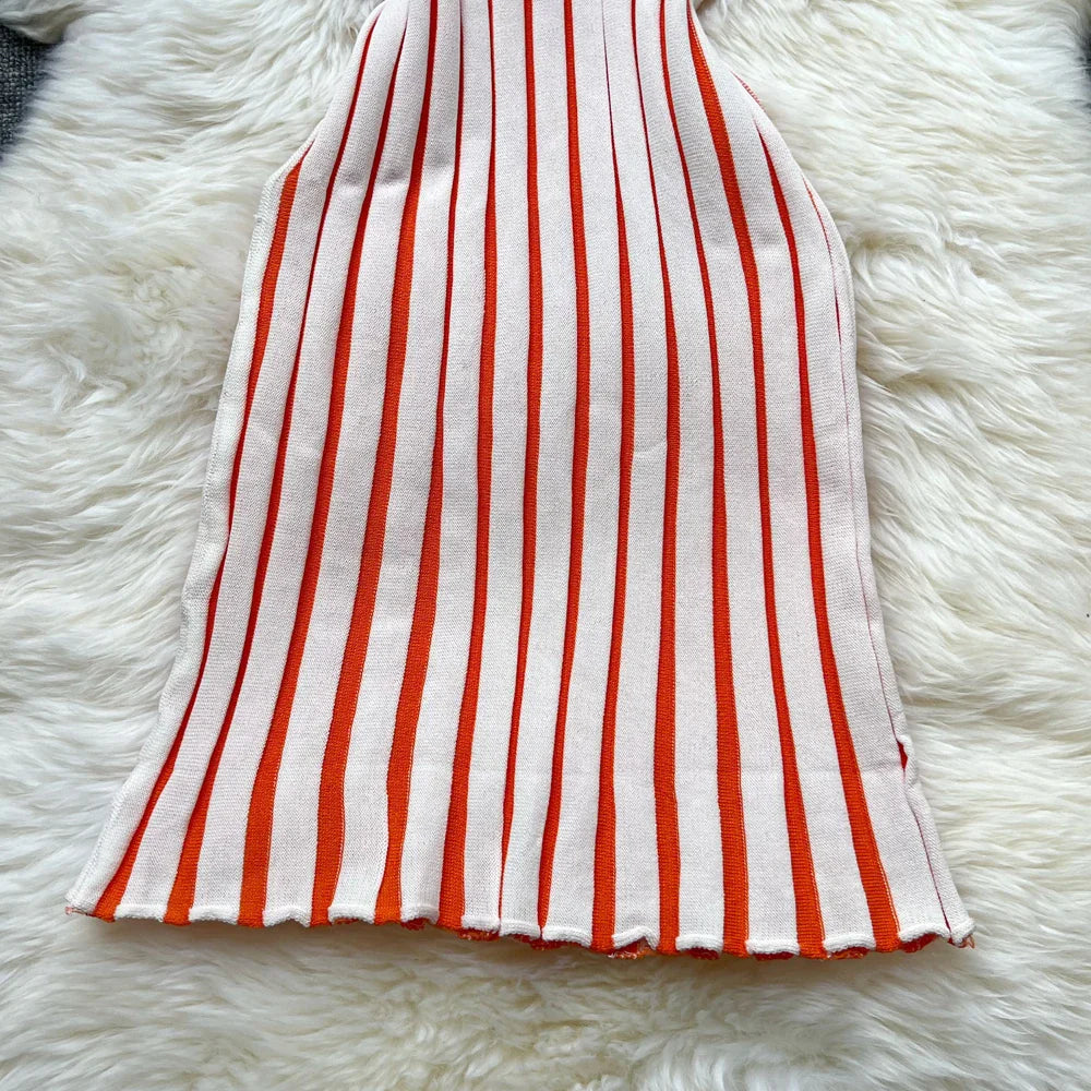 Y2K Bodycon Mini Dress With Straps High Waist Party Look