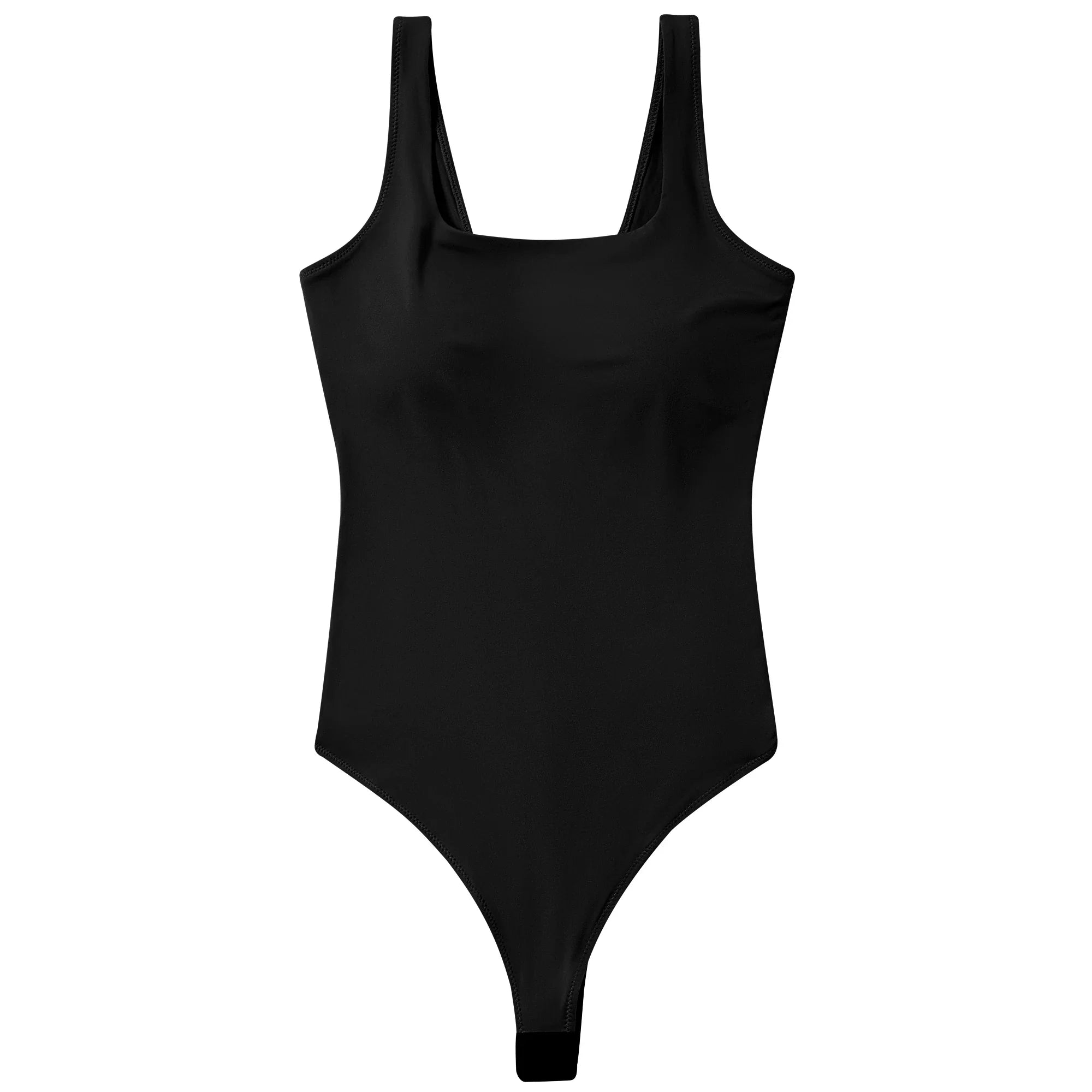 Slim Fit Casual Bodysuit for Women Sleeveless Cotton Sportswear Bodycon Jumpsuit Romper Shapewear Playsuit