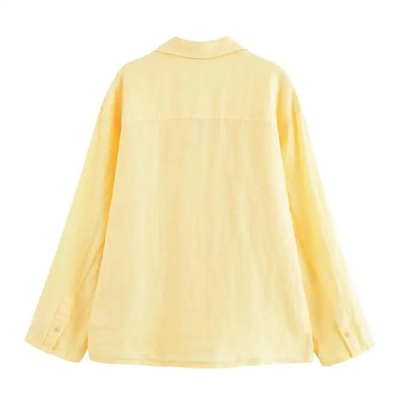 Chic Summer Women's Two-Piece Set Casual Straight Shirt and Shorts Matching Outfit for Street and Leisure Wear