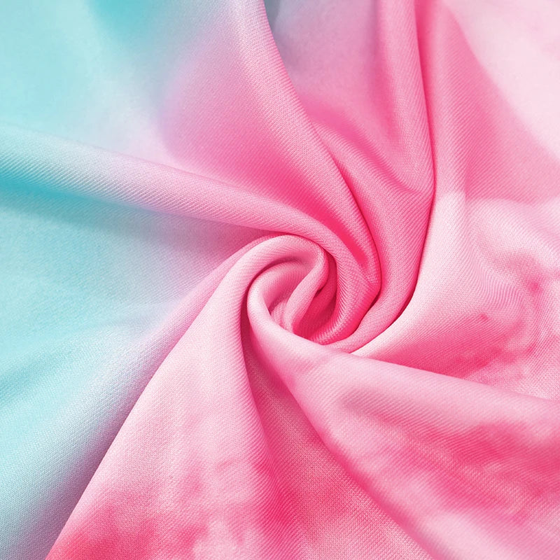 Floral Print Backless Spaghetti Strap Summer Dress