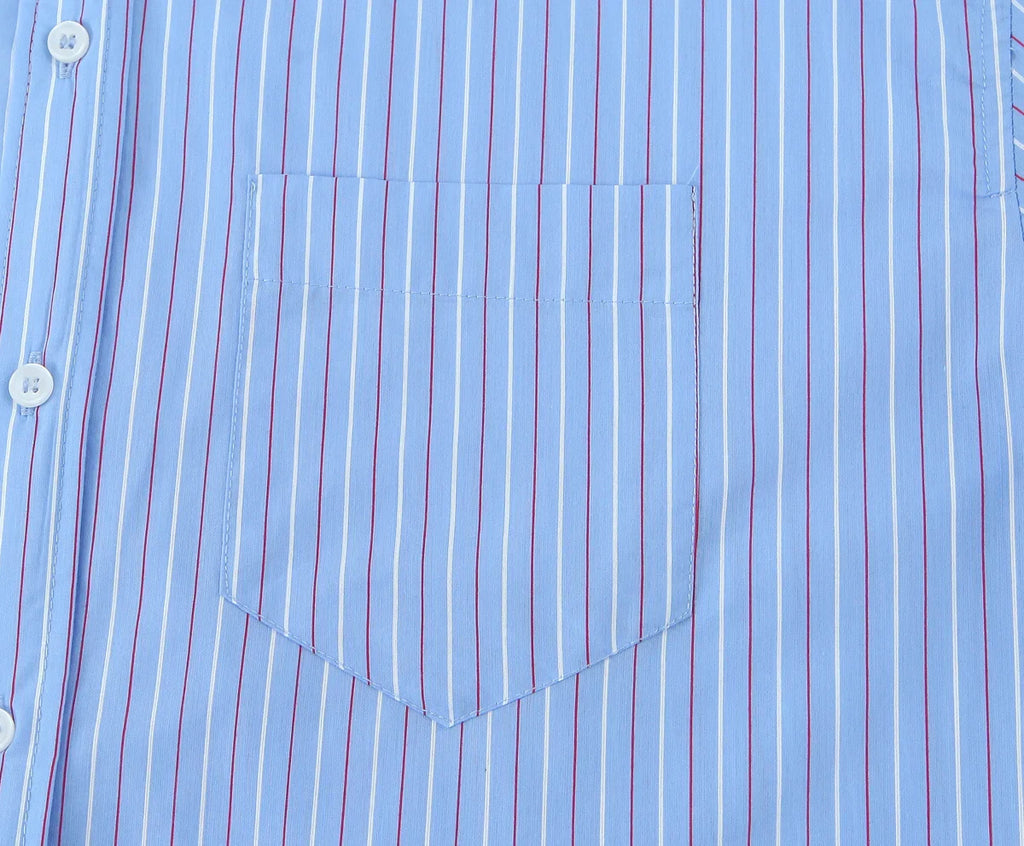 Fashionable Stripe Shirt and Wide Leg Pants Set for Women Casual Spring Outfit