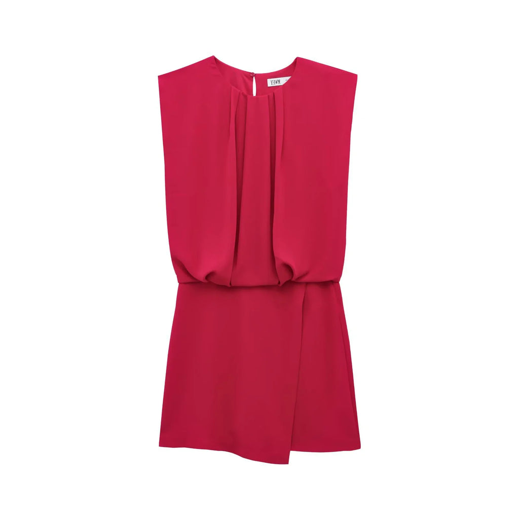 Women's Sweet Sleeveless Short Jumpsuit Summer Casual Comfortable Sexy Simple Temperament Romper