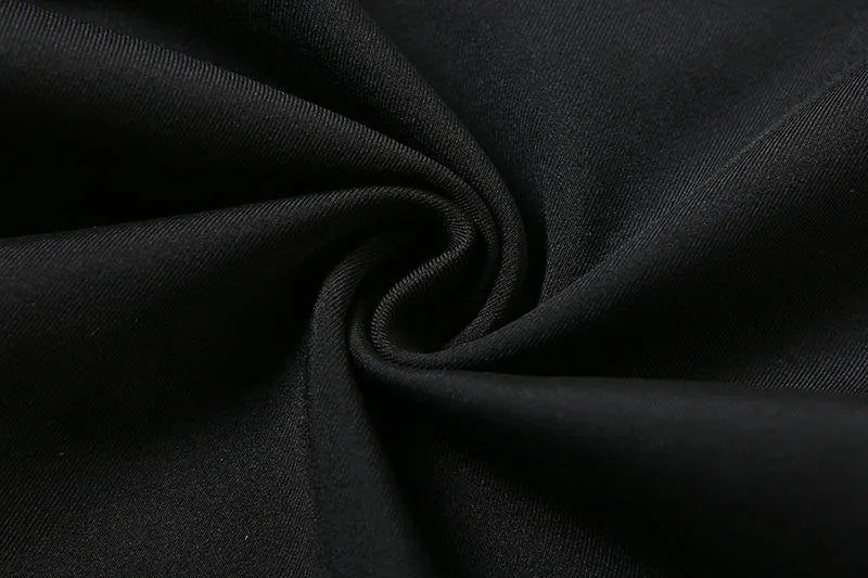 Sexy Black Autumn Long Sleeve Jumpsuit for Women O-Neck Solid Bodycon Skinny Romper Casual Streetwear Fashion Sporty Fit