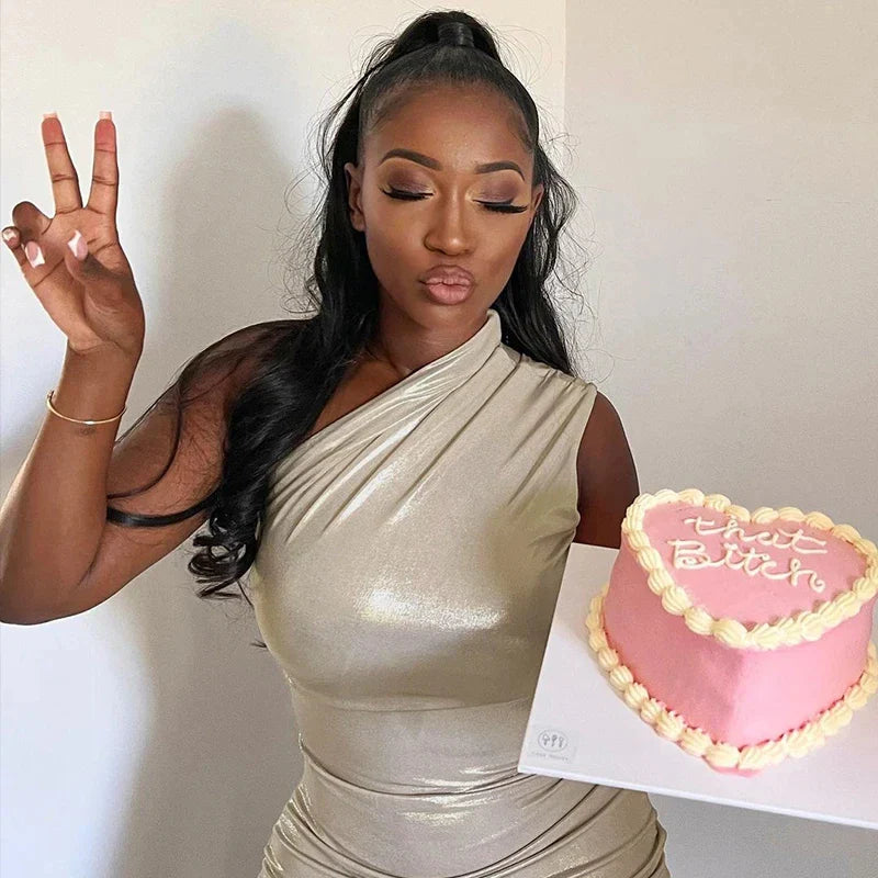 Bodycon Mini Dress For Women Party Clubwear Evening