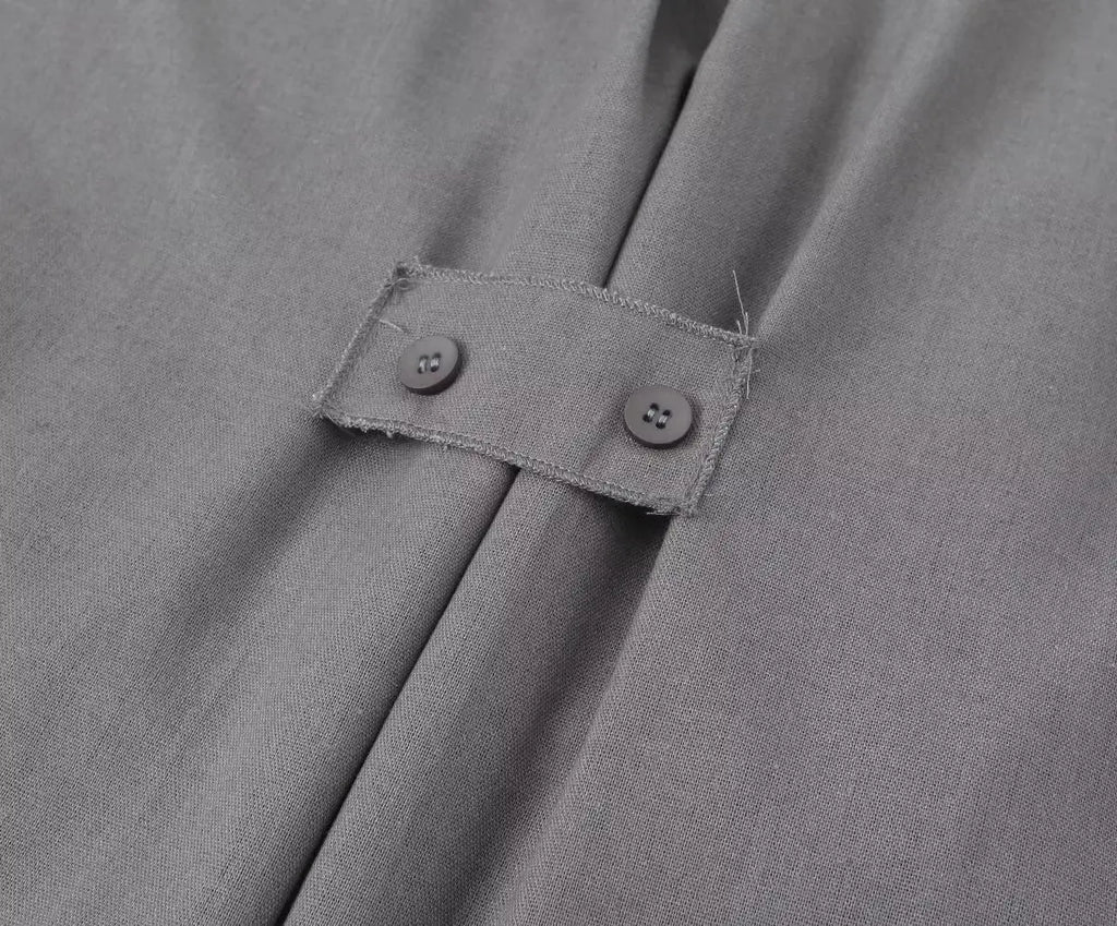 Casual Chic Solid Two Piece Women Set with Long Sleeve Kimono Jacket and Pants Nightwear Suit