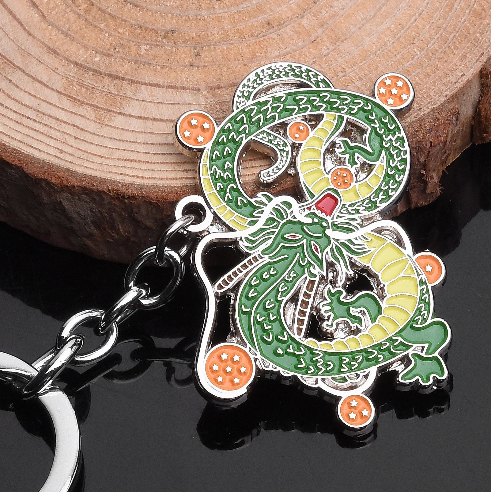 Japanese Anime Dragon Z Stars Keychain Figures Toy Pendant for Cosplay and Party Gifts