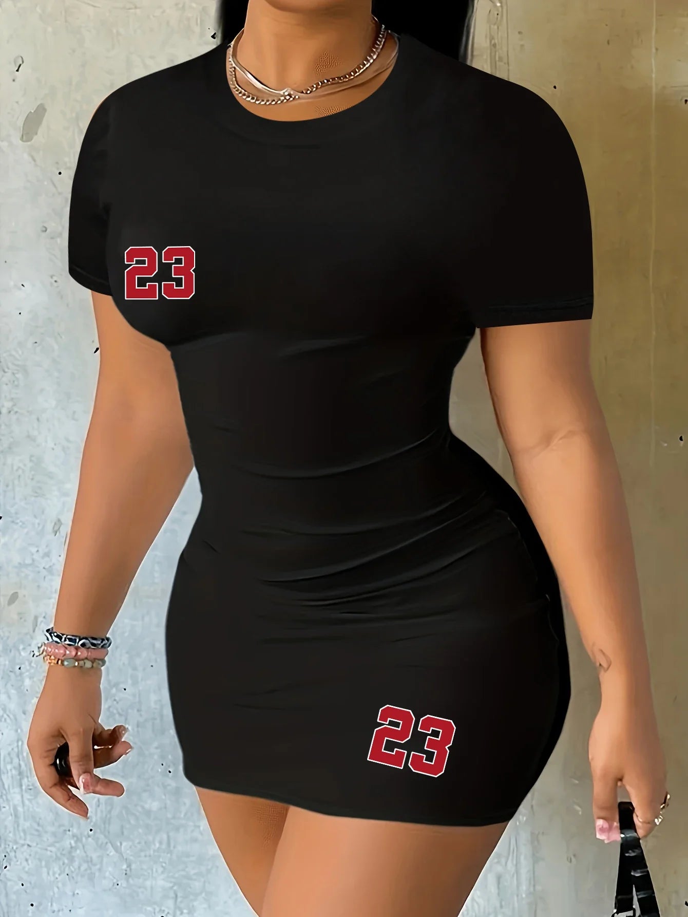 Printed Summer Dress Slim Fit A Line Shirt Dress For Women