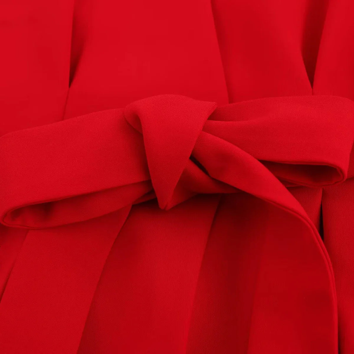 Women's Belted V-neck Vest Top with Shoulder Pads and Pockets Paired with Flared Pants for Casual Spring Summer Chic Look