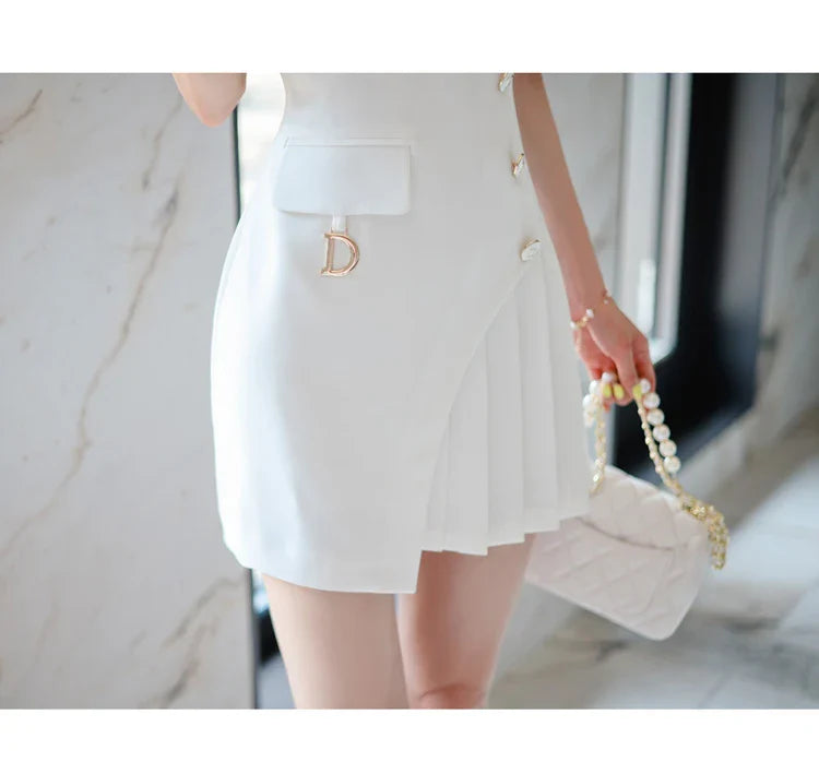 Women's Office Pencil Dress Short Sleeve Sheath Bodycon