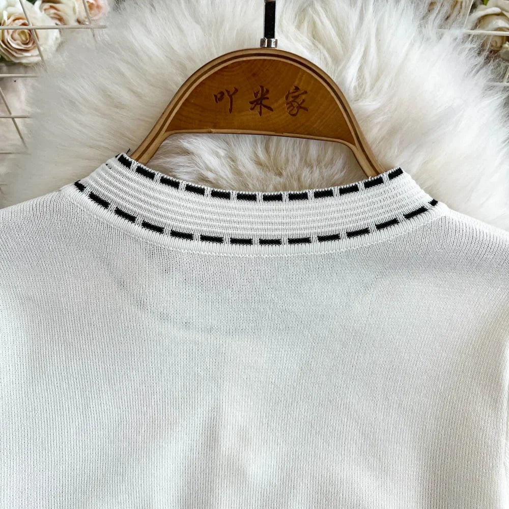 High Waist Retro Dress For Women Summer Elegant Style