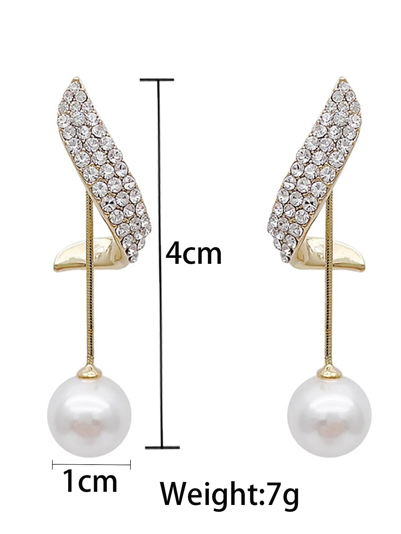 Women's Trendy Pearl Tassel Earrings Set for Outdoor Travel, Parties and Holiday Gifts