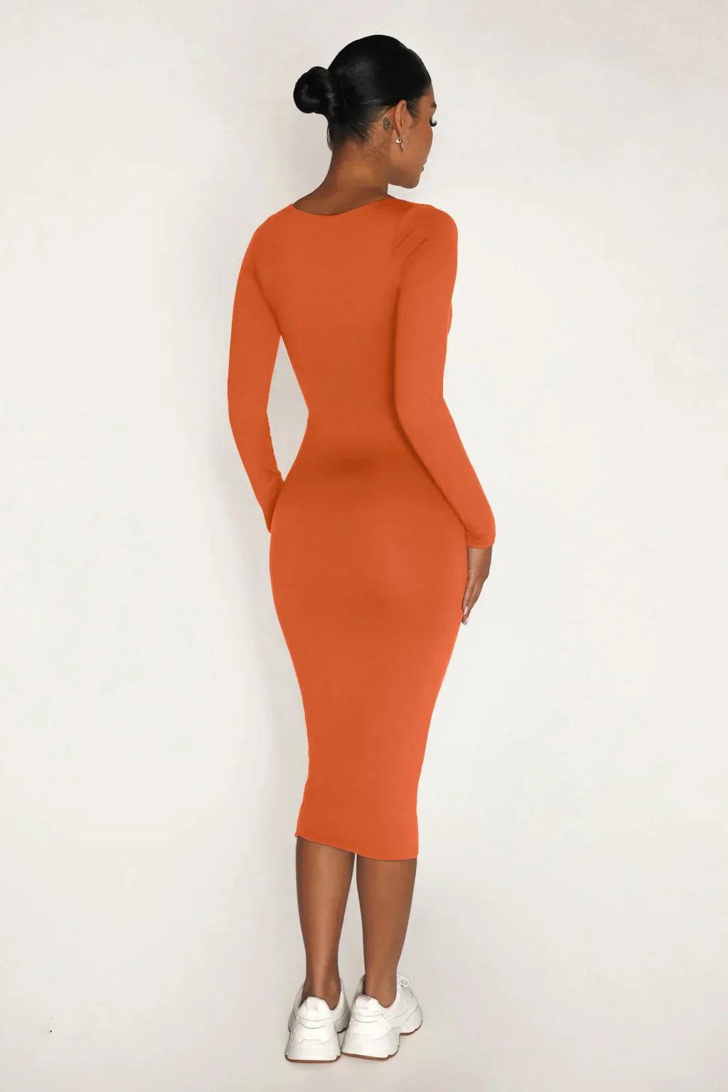 Velvet Bodycon Dress For Women Long Sleeve Party Clubwear