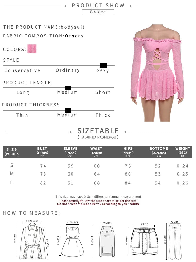 Backless Bandage Dress Hollow Neck Lace Mini Bodycon