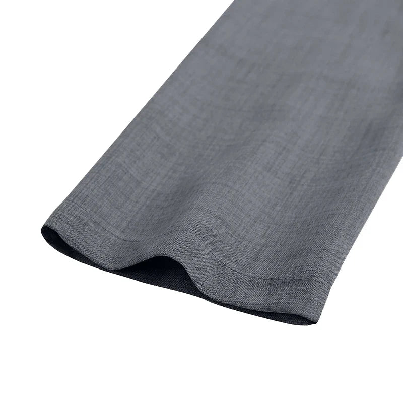 Women Long Sleeve Maxi Dress Office Casual Solid A Line