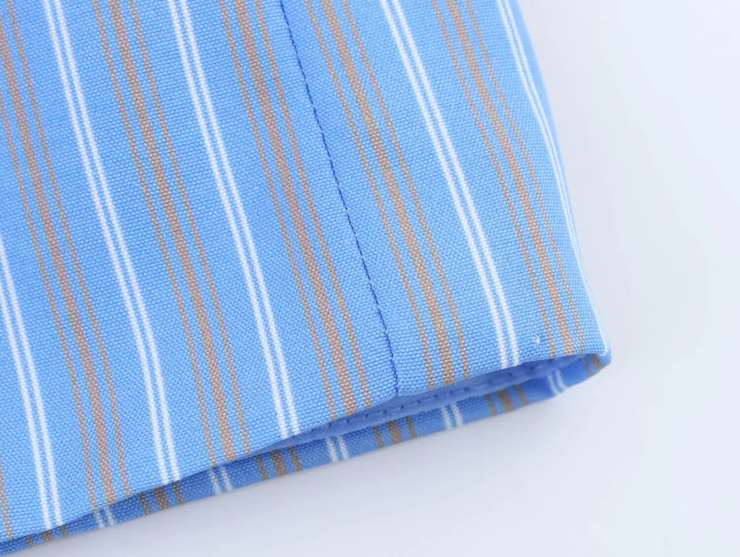 Asymmetric Striped Vest Pants Suit for Women with Round Neck Sleeveless Top and Elastic Waist Pants, Casual Chic Outfit for Spring and Summer