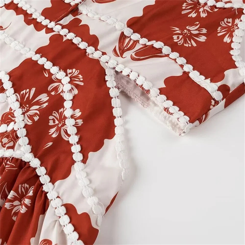 Chic Slim Fit V Neck Camisole Dress For Women Casual