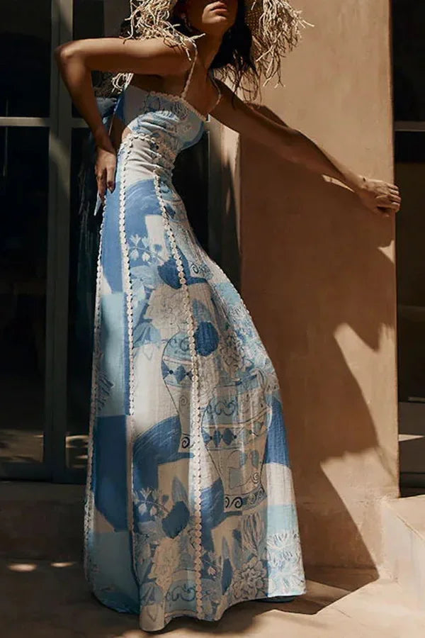 Printed Camisole Dress For Women S To XL Loose Fit Summer