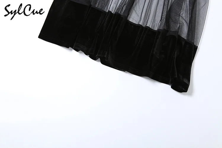 Black Halter Tulle Dress For Party Evening Wear Gown