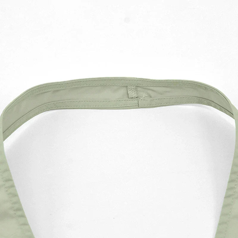 2 Piece Women's Summer Fashion Set V Neck Sleeveless Crop Tank Top and High Waist Shorts Backless Casual Leisure Outfit