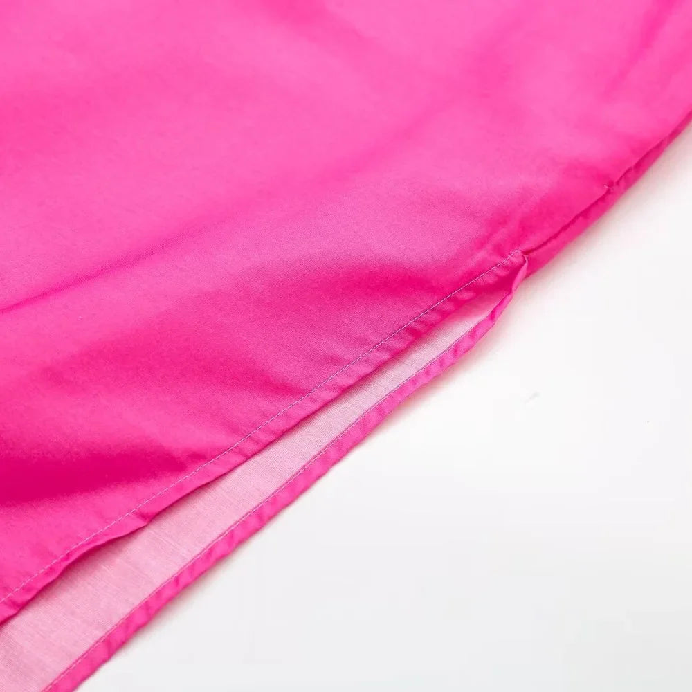 Women's Sleeveless Wrap Dress Printed Slim Fit Casual