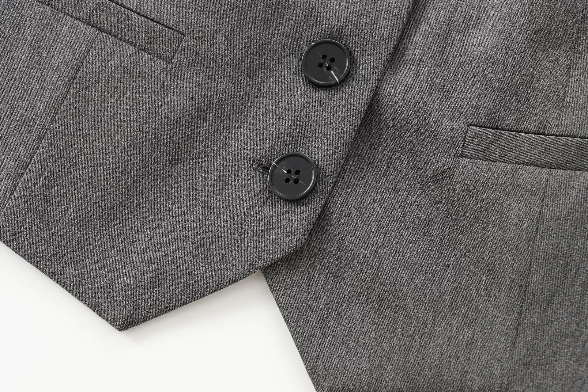 Women Slim-Fit Suit Vest and Trousers Set Vintage V-Neck Sleeveless Chic Summer Outfit