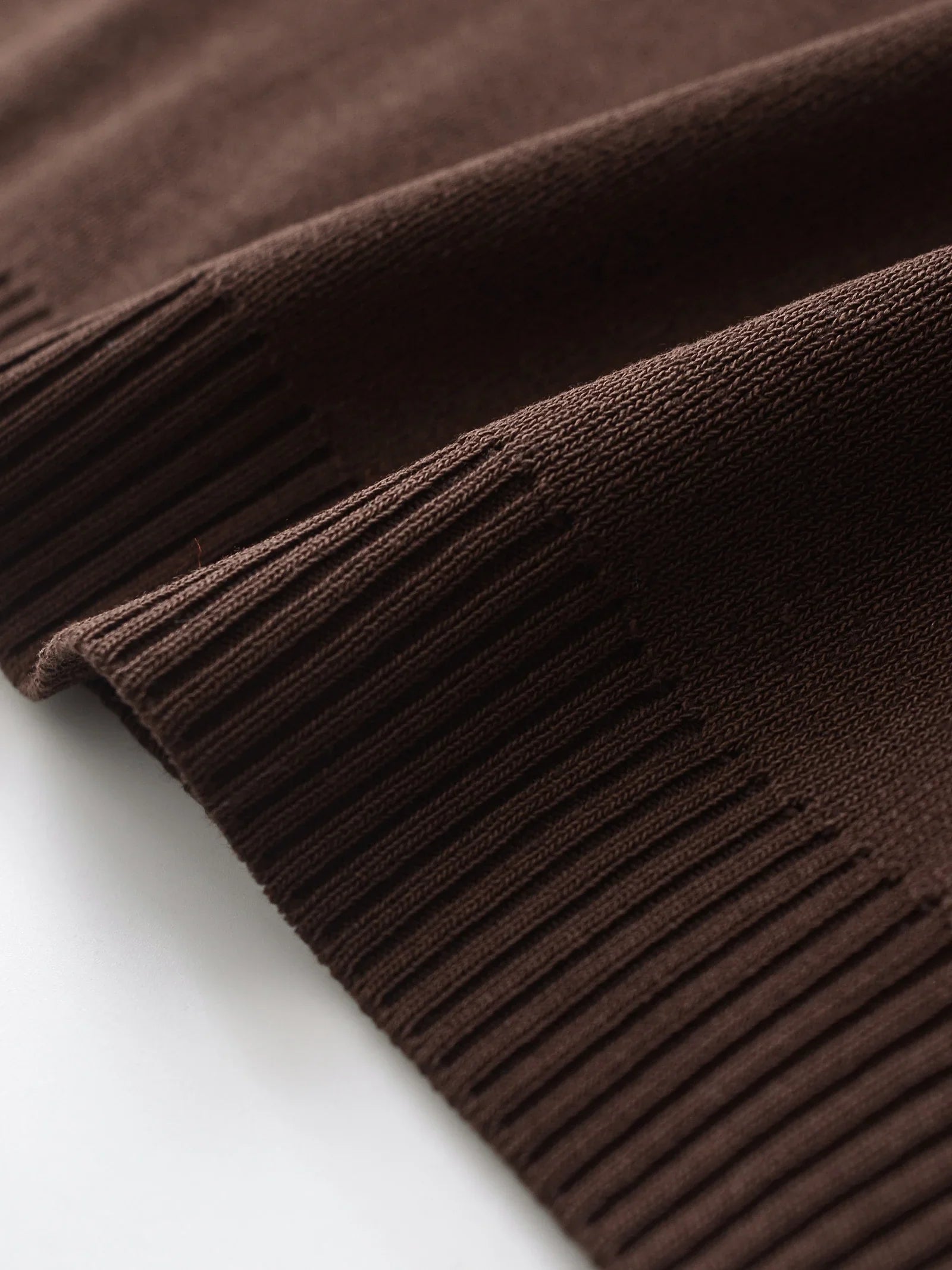 Elegant Women's Knit Sweatshirt and Drawstring Trousers Set with Hooded Zipper