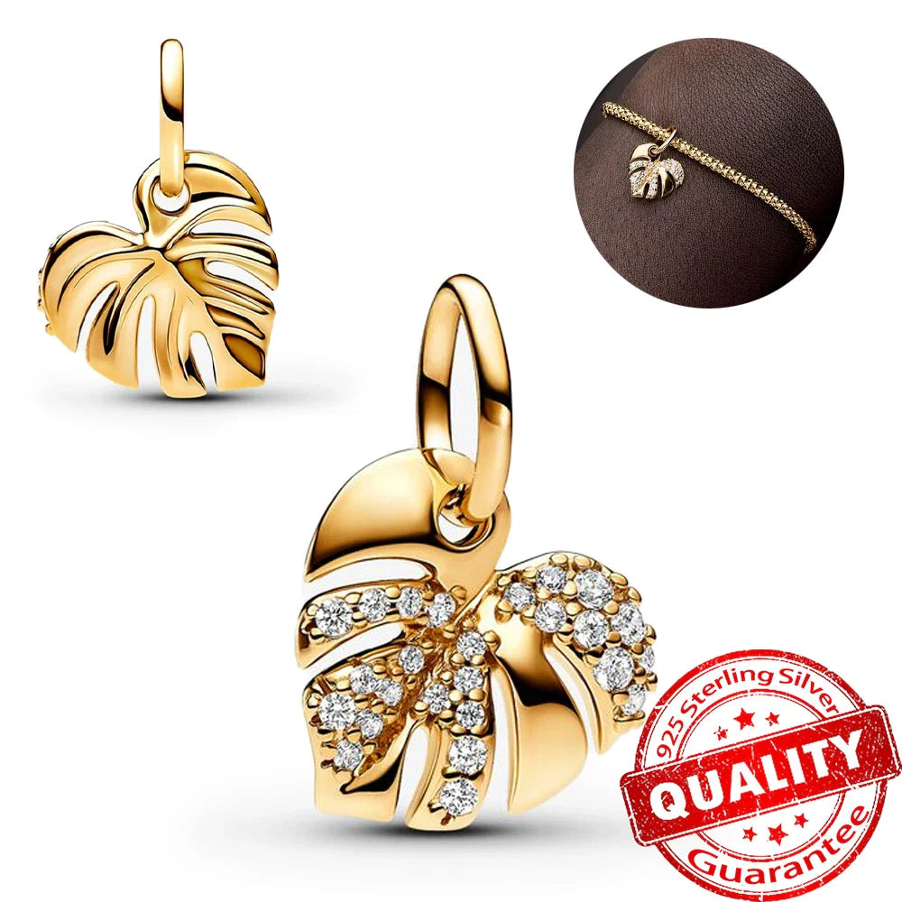 925 Sterling Silver Love Heart Envelope Rose Pendant with Crystal Ball for DIY Bracelet and Necklace Jewelry Gifts