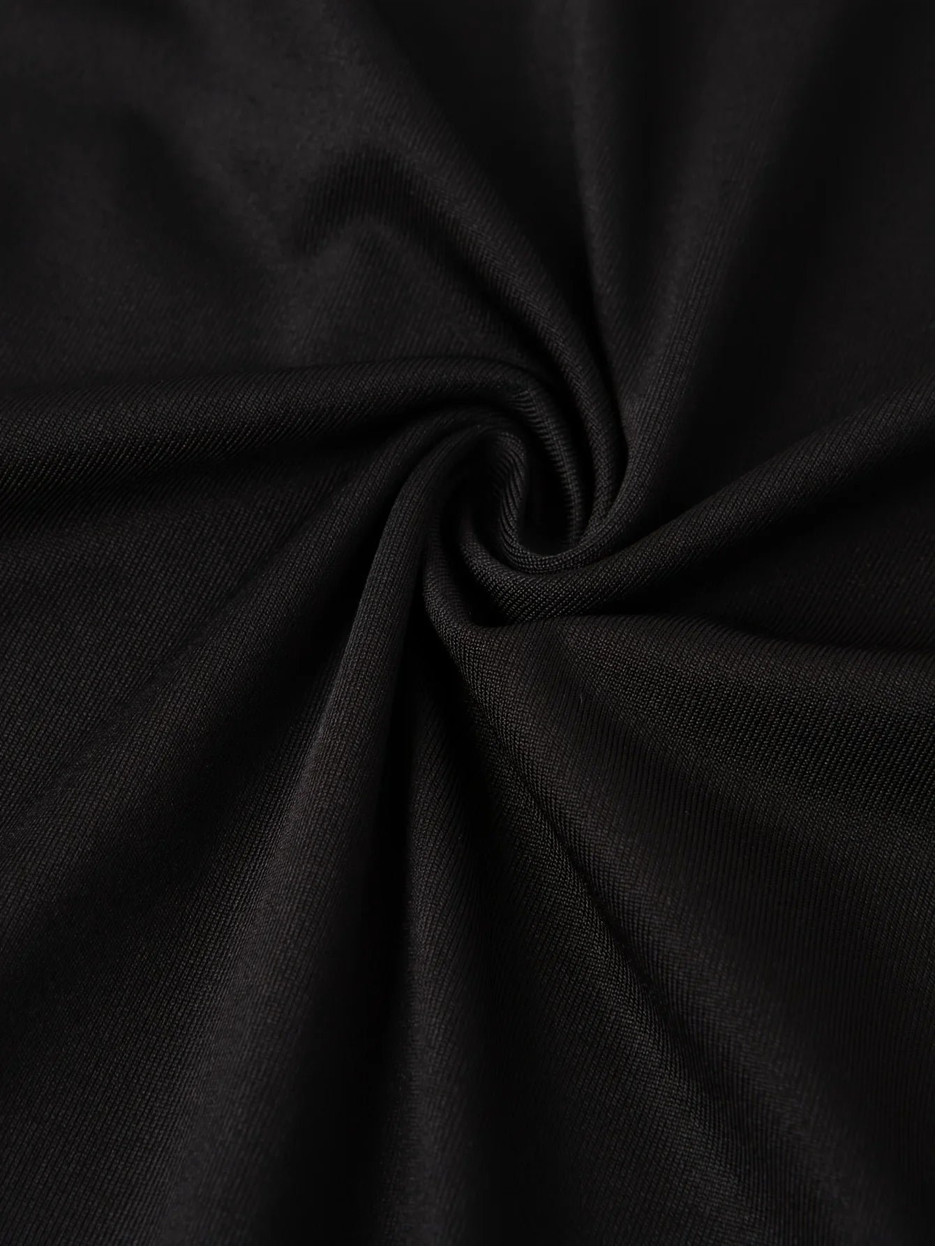 Bear Print Bodycon Dress With Short Sleeves Crew Neck