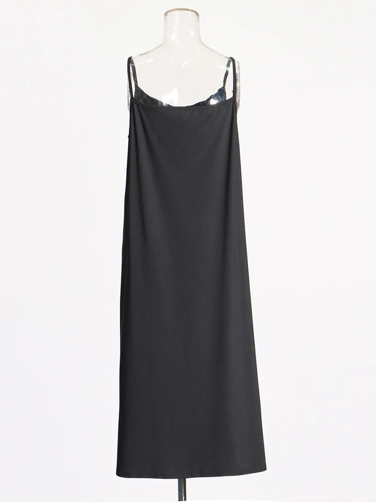 Sequin Patchwork Dress With Round Neck Mesh Sleeves