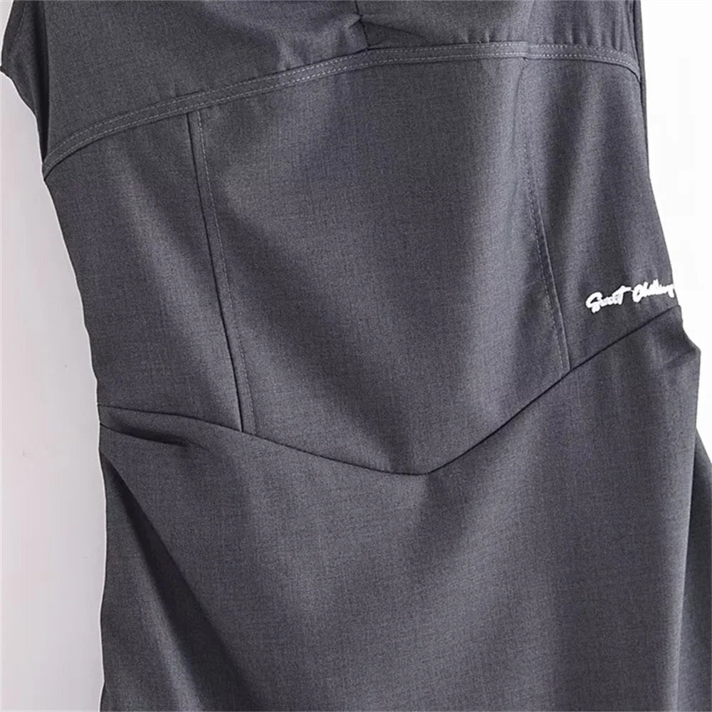 Trendy One Shoulder Short Dress For Women Summer Chic Dress