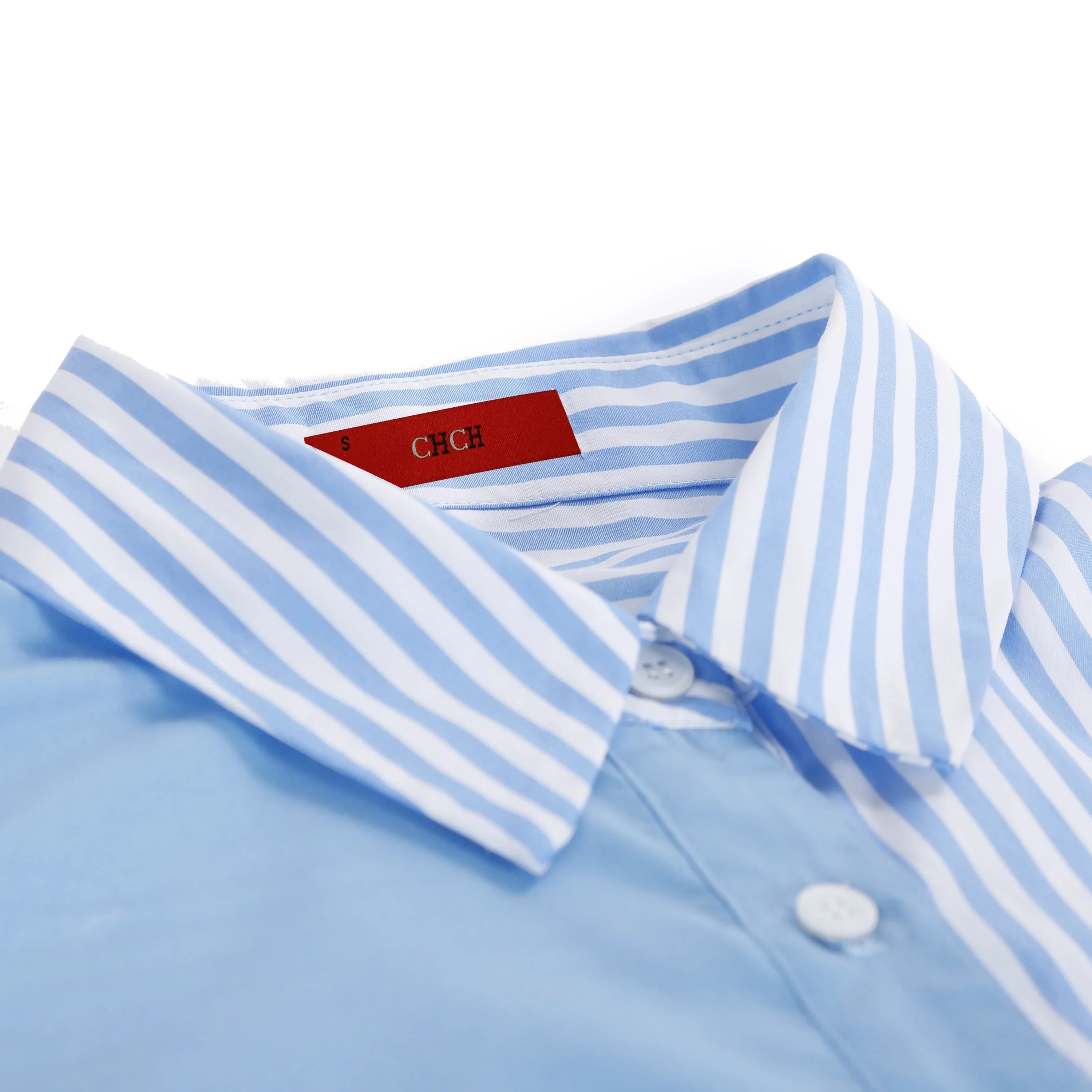 Stylish Lapel Collar Button-Down Striped Long Sleeve Blouse for Women Casual Irregular Hem Vintage Shirt