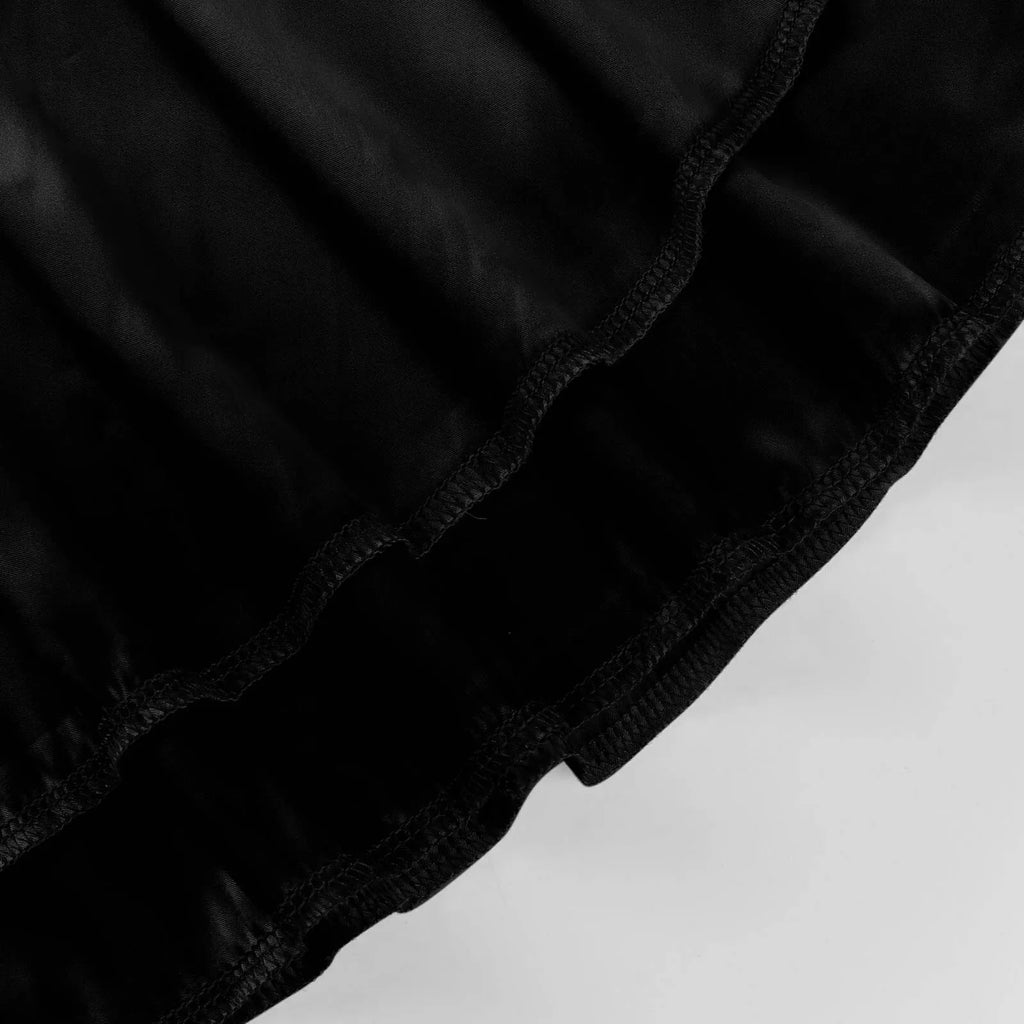 Backless Satin Party Dress With Cowl Neck Spaghetti Straps