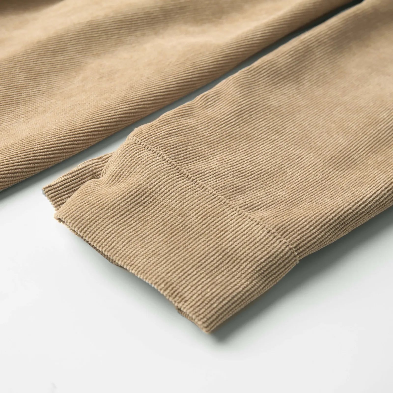 Corduroy Button Down Shirt Dress For Women Long Sleeves