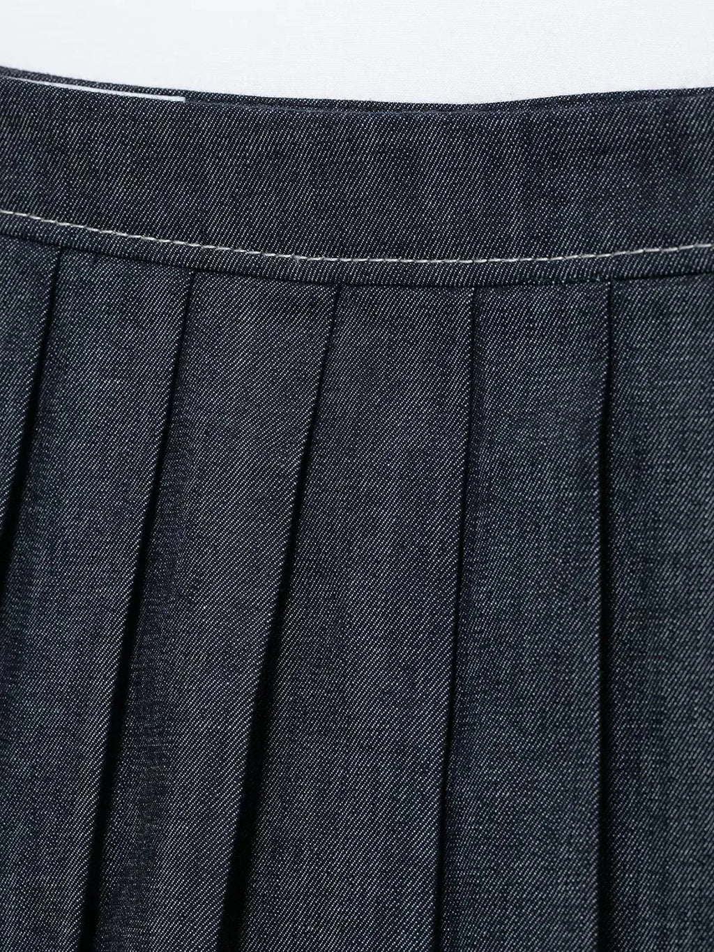 Casual Denim Loose Fit Women Suit Set with O Neck Zipper Bomber Jacket and Pleated Mini Skirt Vintage Inspired Spring Summer Fashion Ensemble