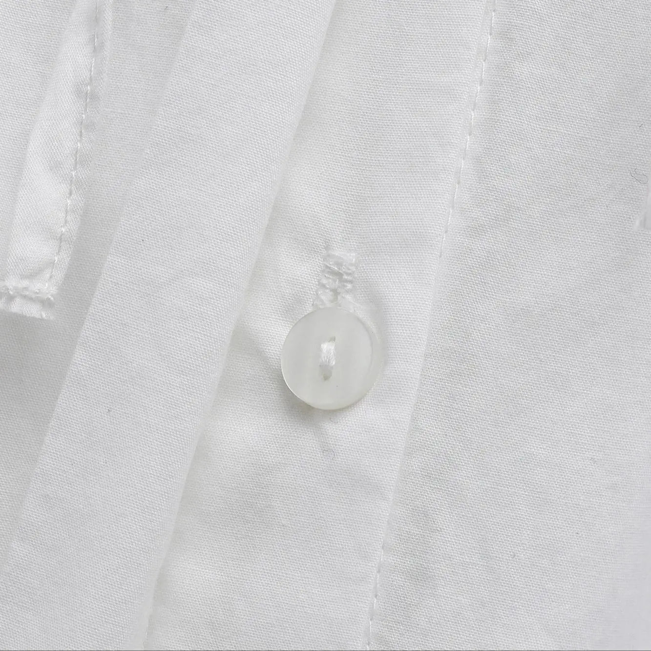 Women's Long Sleeve Lace Up Doll Collar Blouse Single Breasted Chic Street Style Shirt for Spring and Autumn