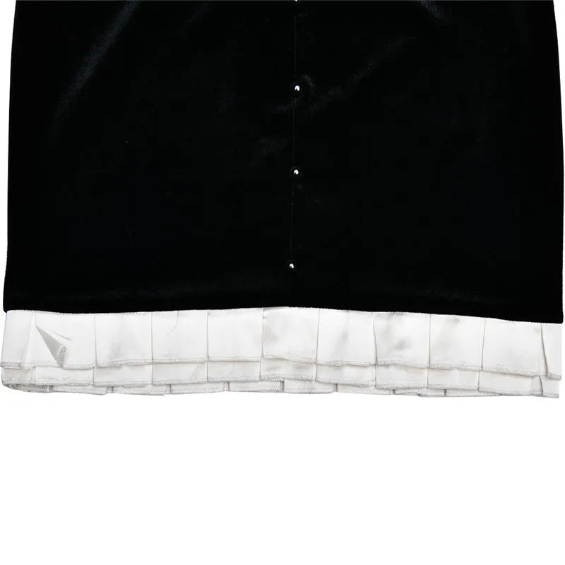 Elegant Backless Long Sleeve Bodycon Mini Dress for Party