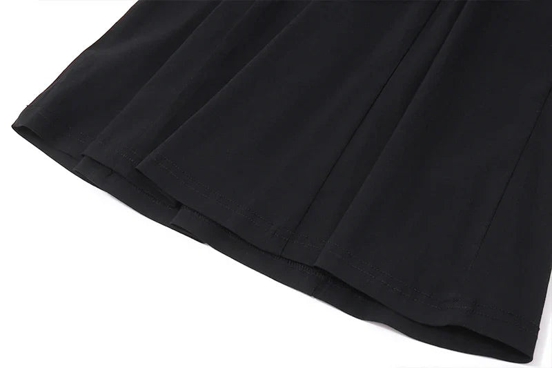 Y2K Sleeveless Mini Dress Slim A Line Summer Style