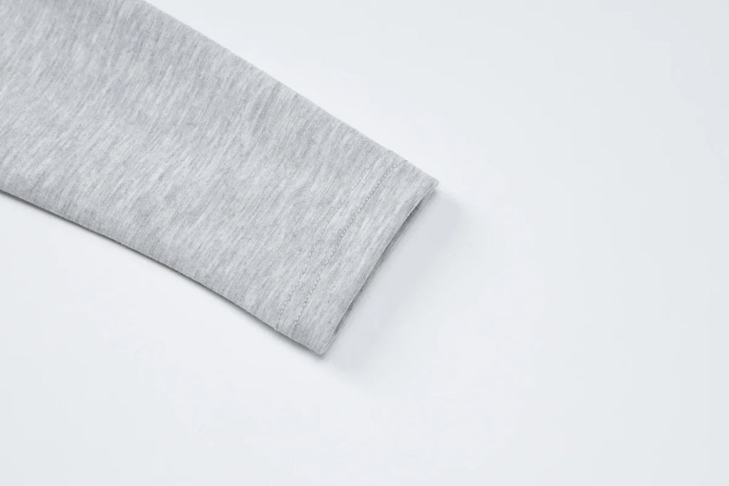 Women's Solid Casual Two Piece Pants Set with O-Neck Long Sleeve Crop Top and Flare Pants for Streetwear in Autumn and Winter