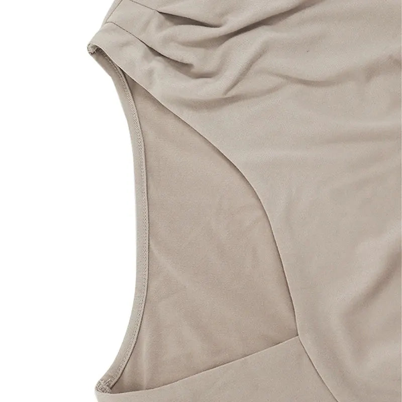 Autumn Womens Knitted Dress With Long Sleeves Collar