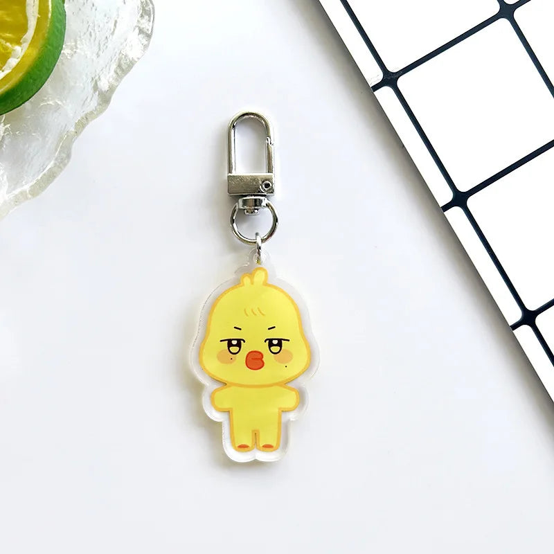 10CM Cute Plush Doll Keychain Pendant for Fans Accessories