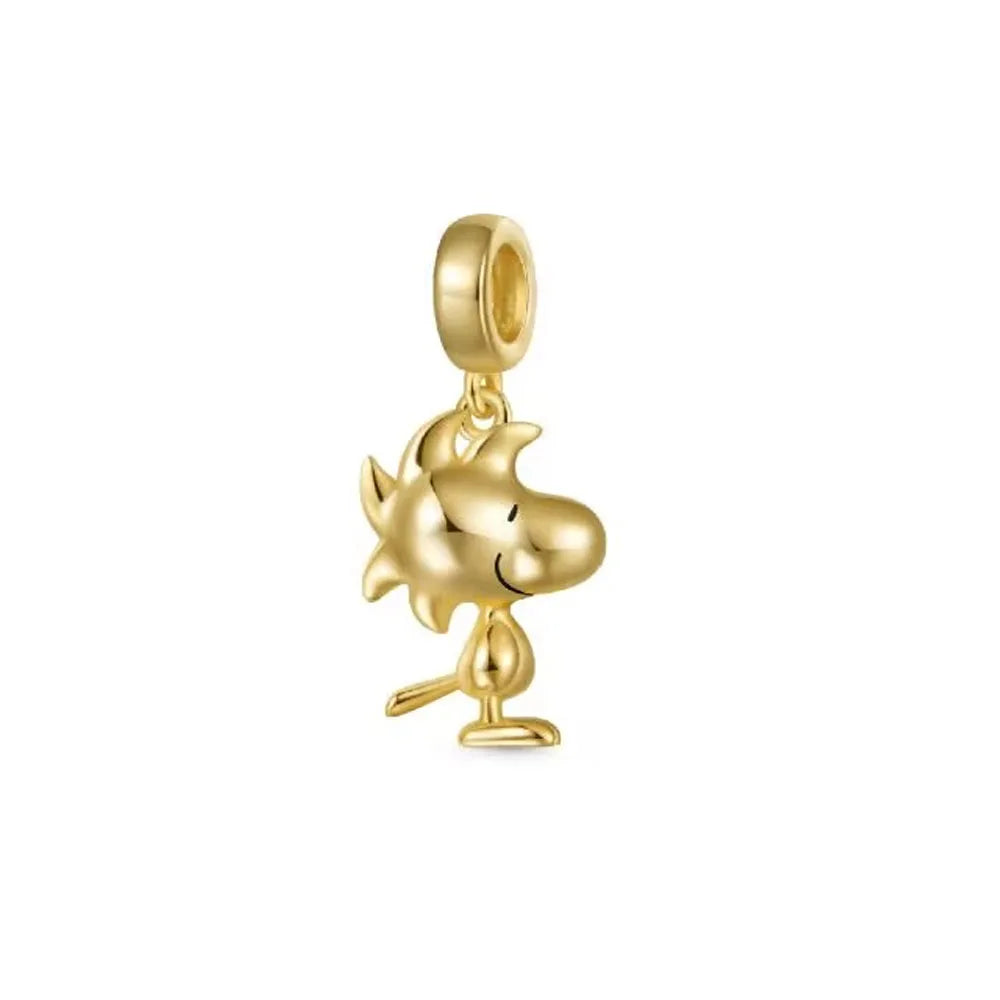 925 Silver Flower Basket Dog Beads for Boys and Girls Pendants Suitable for DIY Exquisite Jewelry