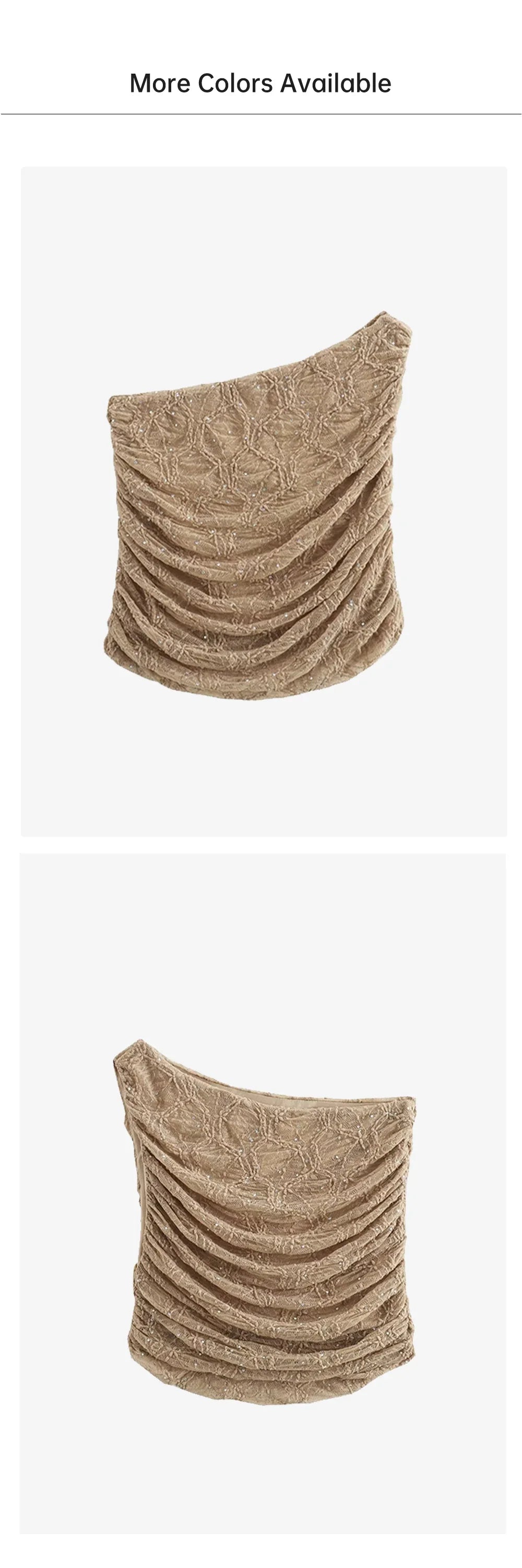 Bright Lace Shoulder Top and High Waist Midi Skirt Set for Women Casual Fashion Summer Outfit