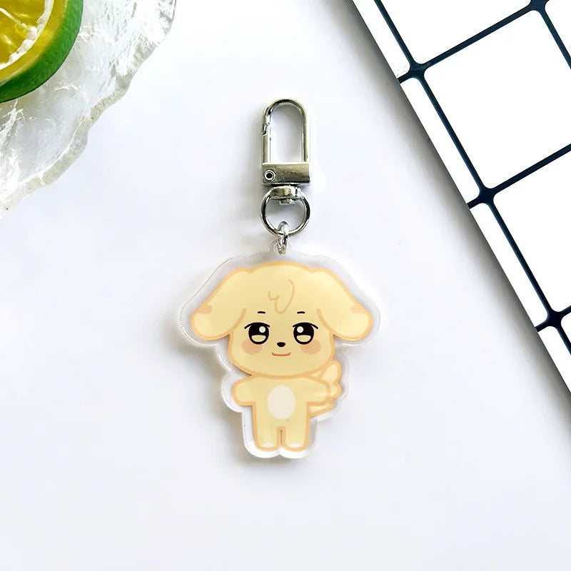 10CM Cute Plush Doll Keychain Pendant for Fans Accessories