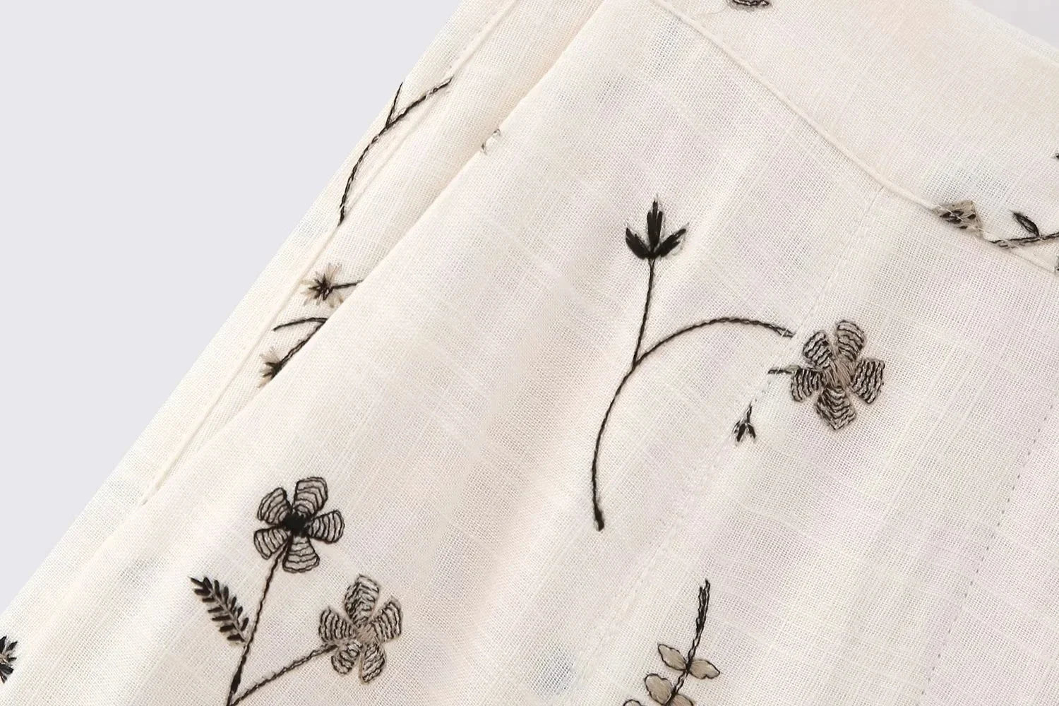 Summer Women Two Piece Set Embroidered Bowknot Short Sling Top with Elegant Midi Skirt Slim Fit Casual Fashion Outfit