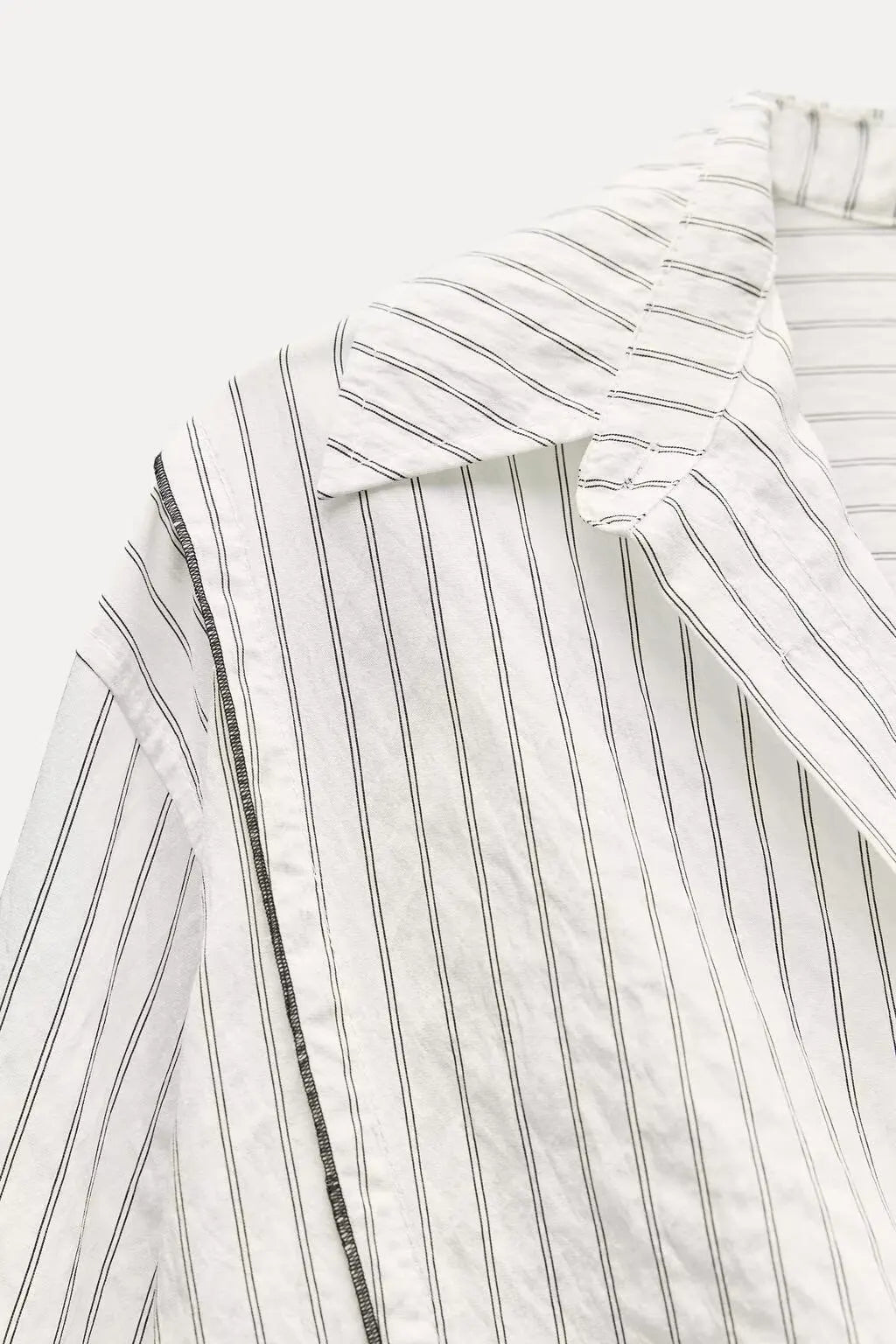 Versatile Casual Women's Striped Long Sleeve Lapel Shirt Comfortable Multi-Purpose Autumn Top