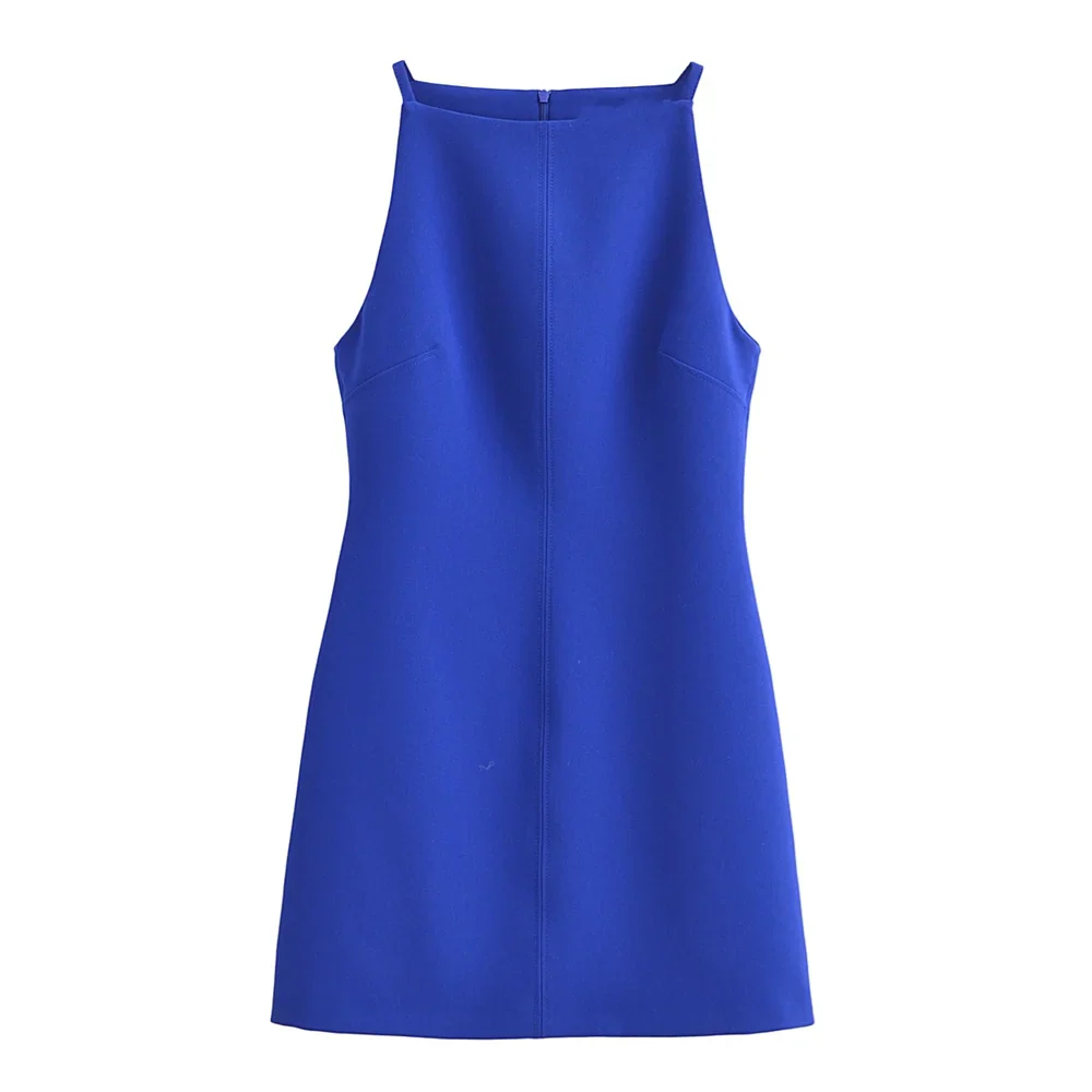 Elegant Women's Sleeveless Dress Slim Fit For Spring