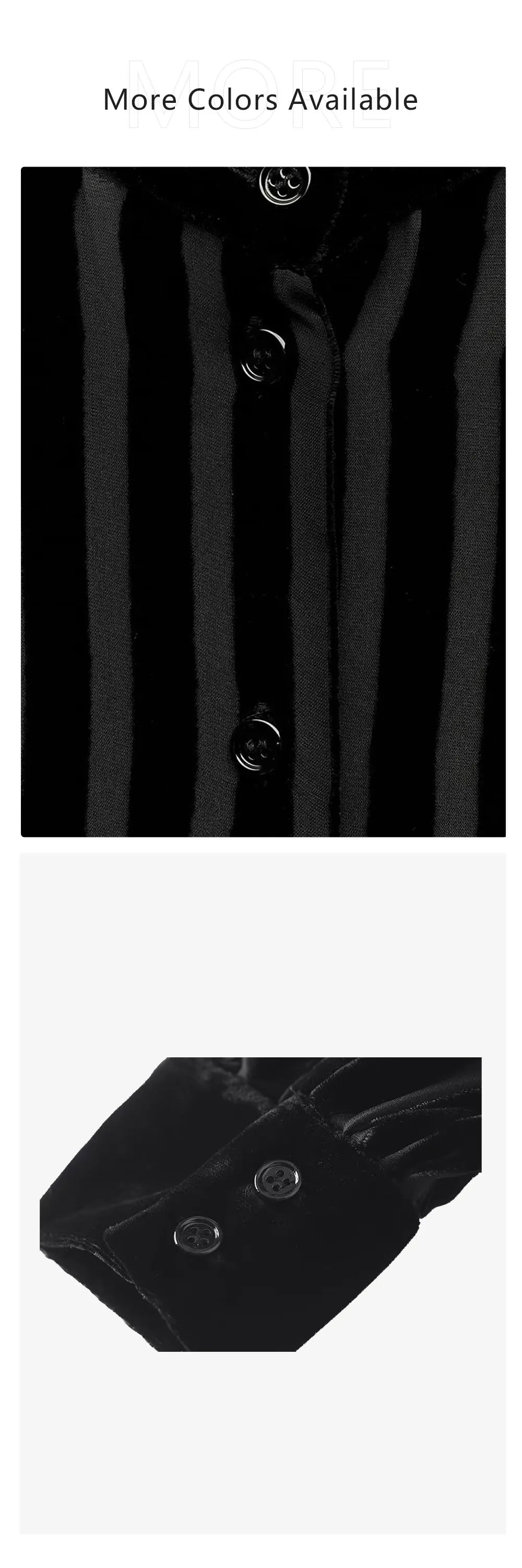 Versatile Black Blended Velvet Shirt for Women Slimming Three-Dimensional Design Business Casual and Leisure Fashion Top