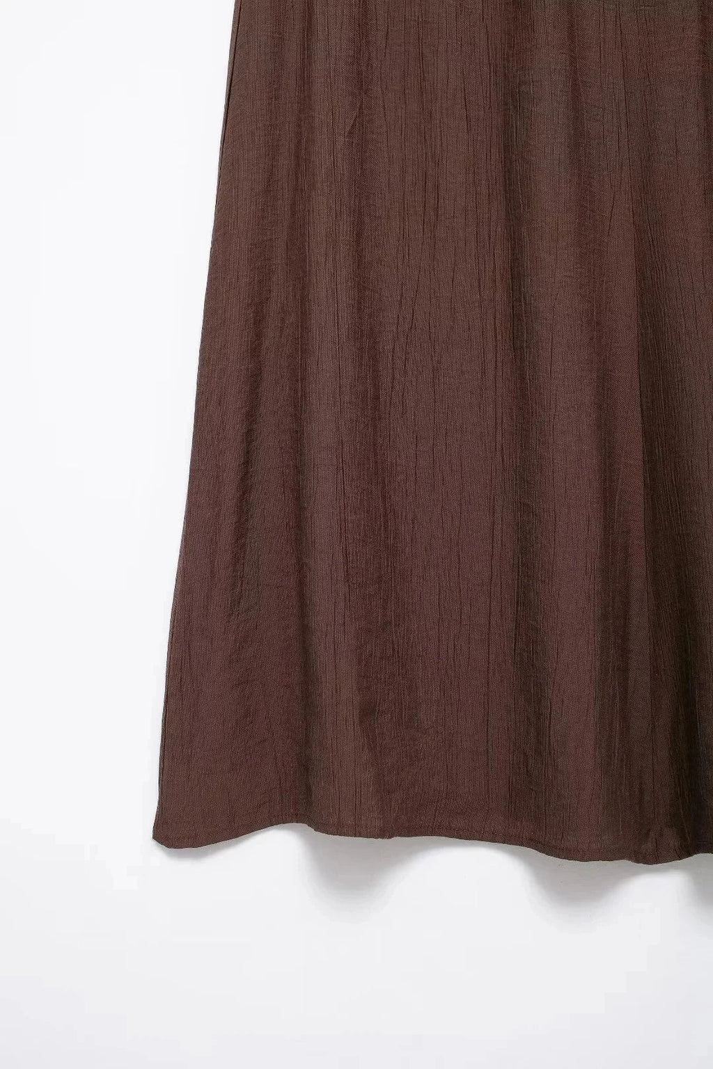 Summer Women's Elegant Solid Color Skirt Set Casual V-neck Bow Lace-Up Sleeveless Crop Vest Top with Loose Drawstring Midi Skirt