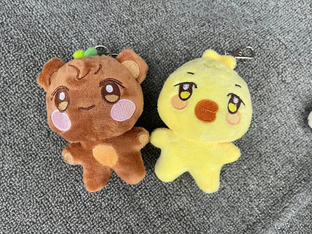 10CM Cute Plush Doll Keychain Pendant for Fans Accessories