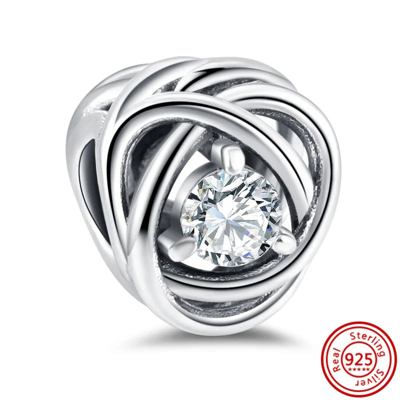 Fit Pantaro Peacock Cake Teeth Butterfly Crown S925 Silver Charms Beads Fine Jewelry for Women Gift